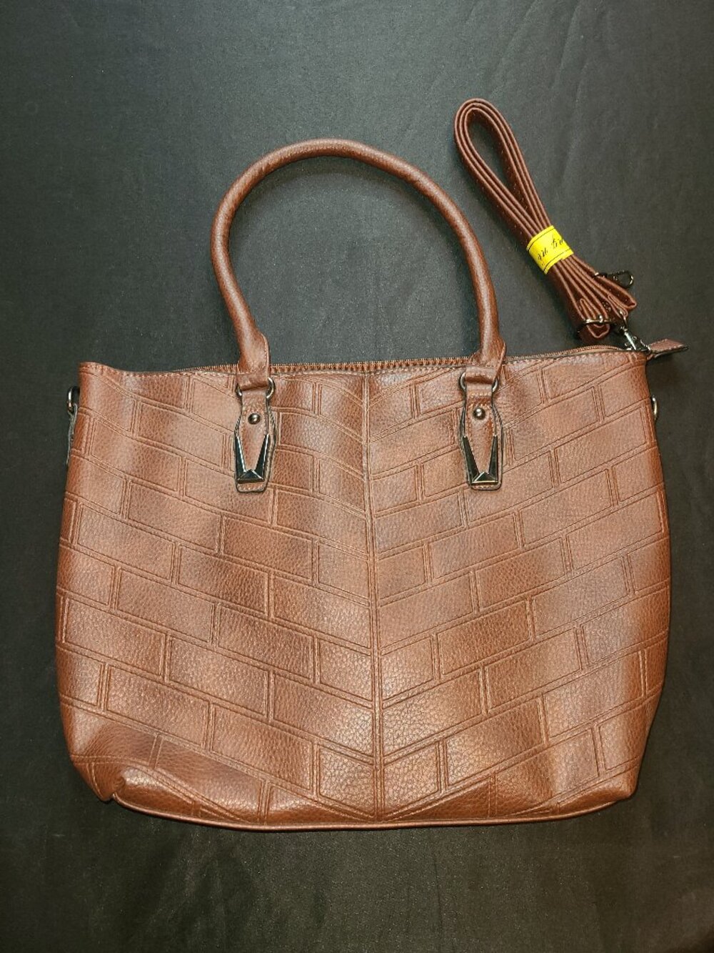 Brown handbag large